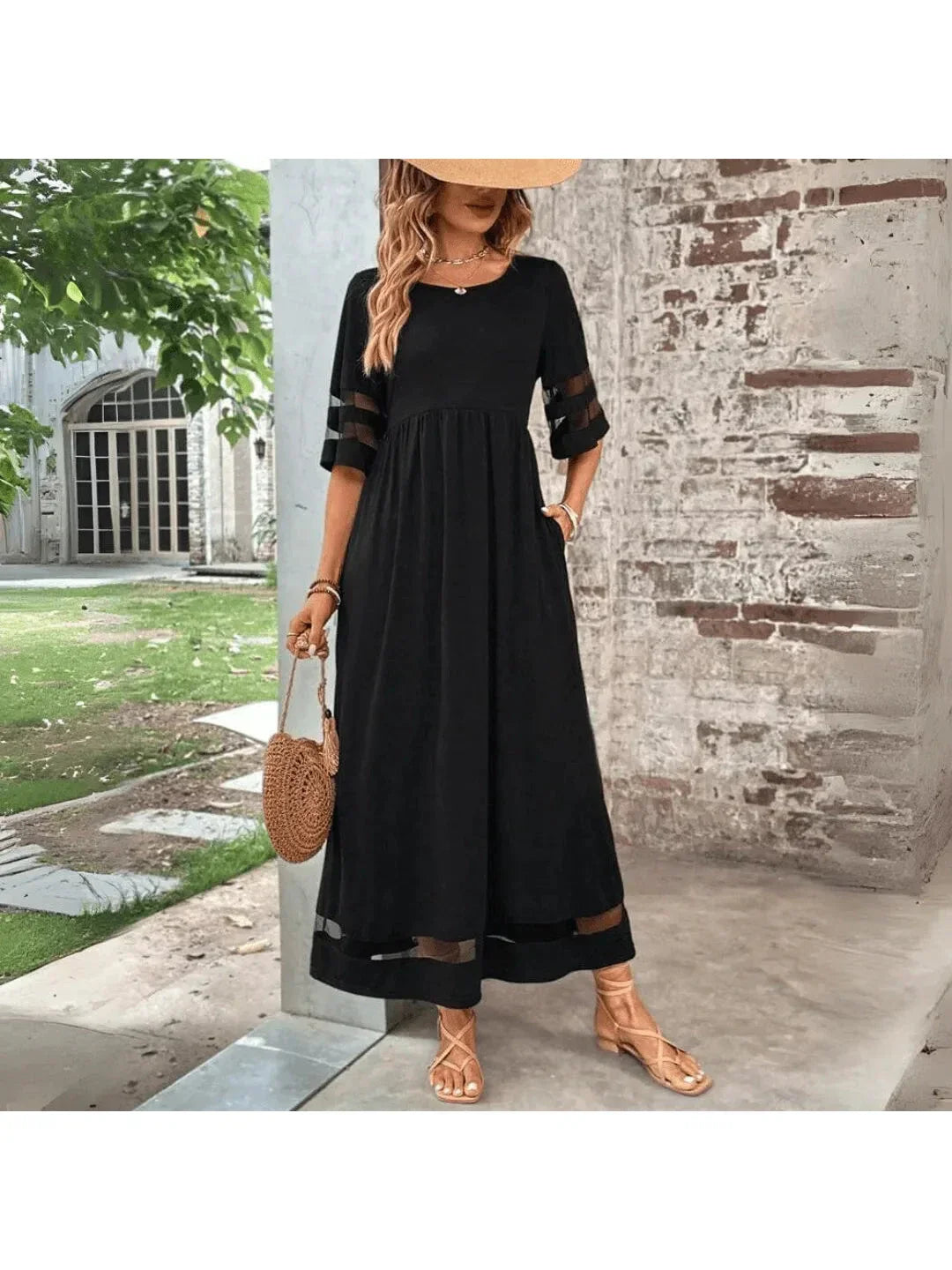 Women's Tummy Control Maxi Dress – Fireflystyle