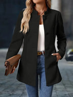 Timeless Elegant Tailored Wool Jacket