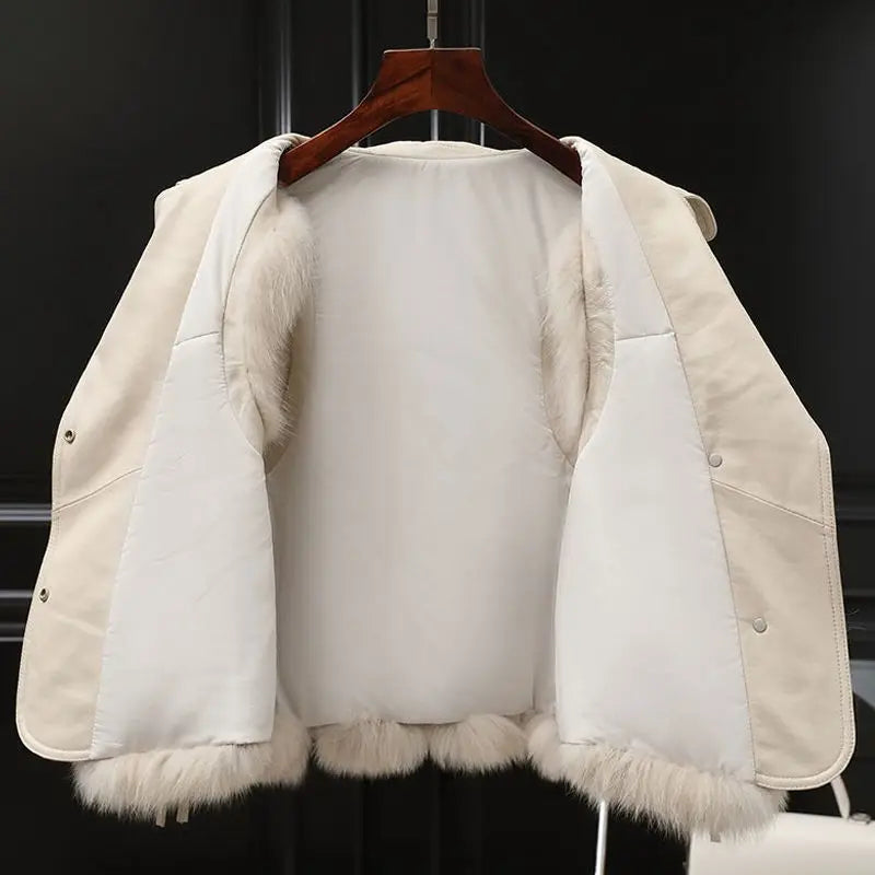 Faux Fur Adjustable Soft Gilet