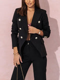 Two-Piece Blazer and Trousers Suit Women’s Business Set