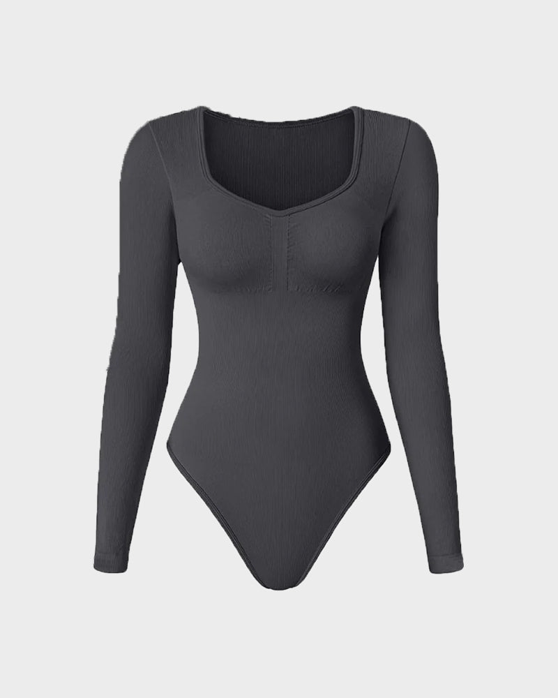 Sculpting V-Neck Bodysuit