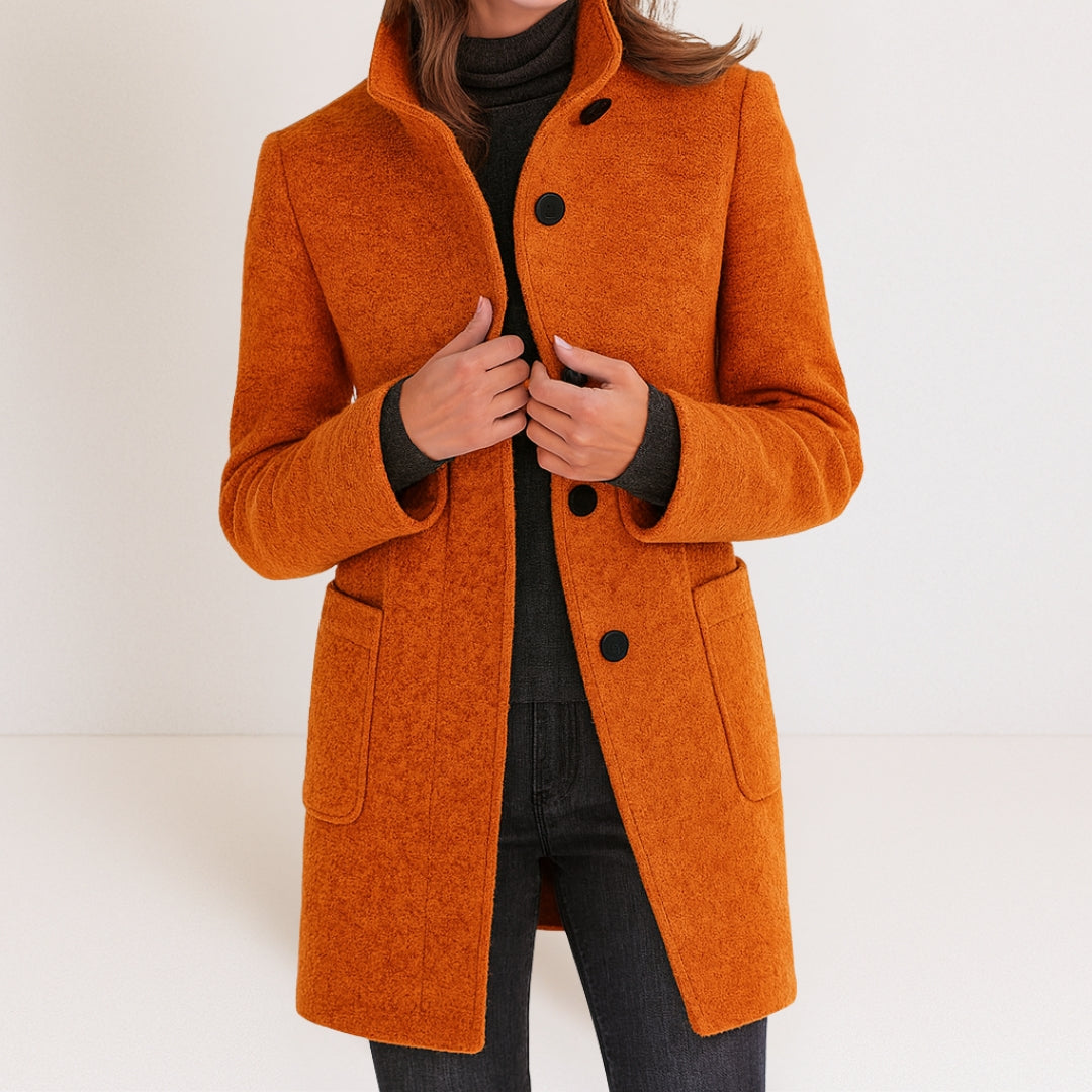 Luxurious High Collar Padded Jacket