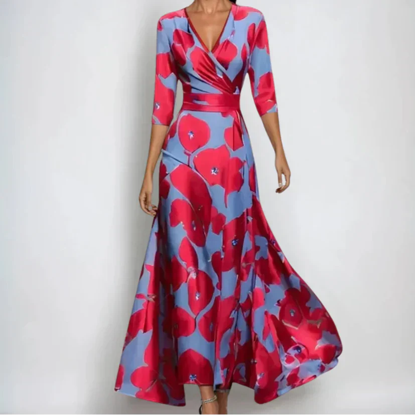 A-Line Dress for Women – Suitable for Festive Occasions and Summer Wear