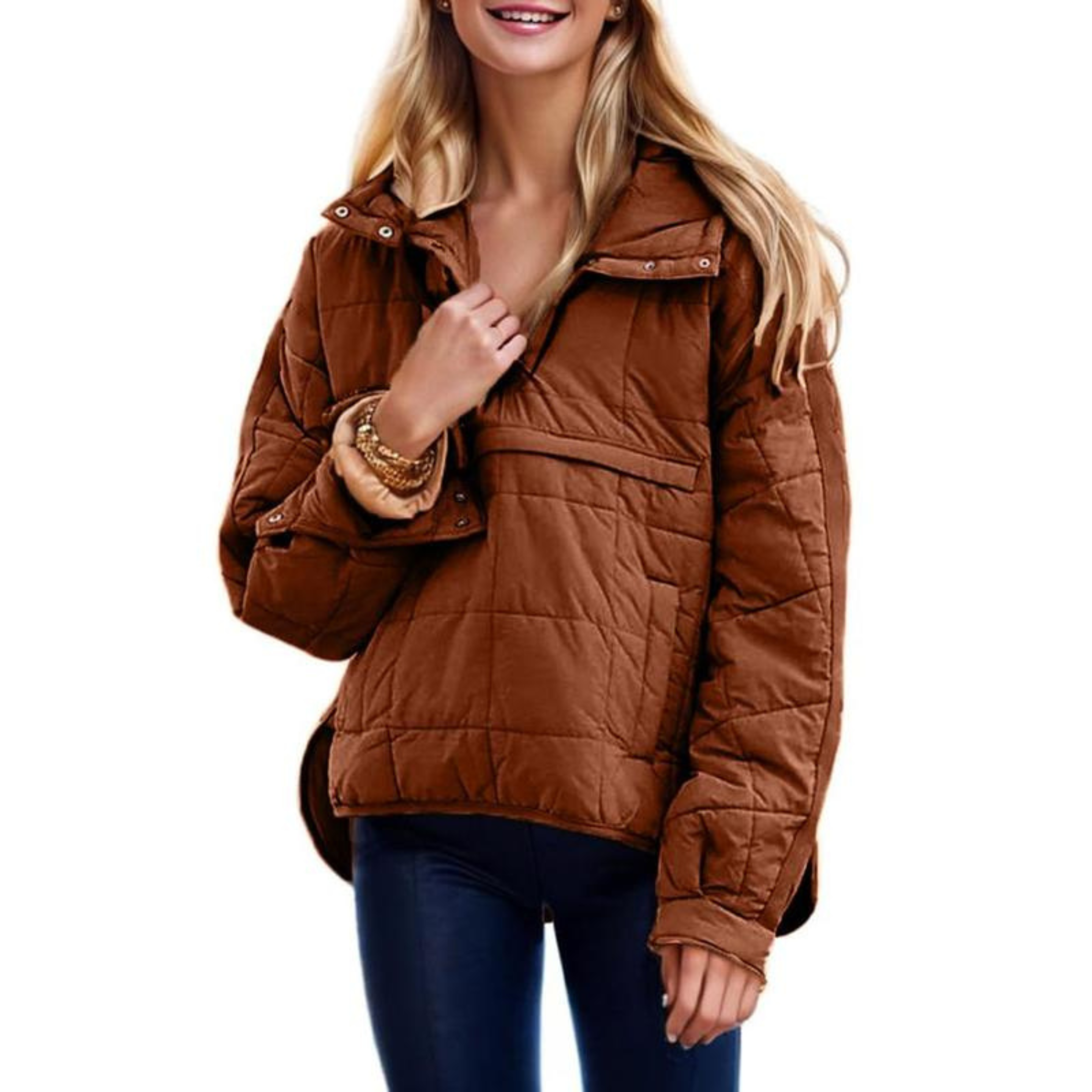 Oversized Hooded Cozy Fleece Jacket