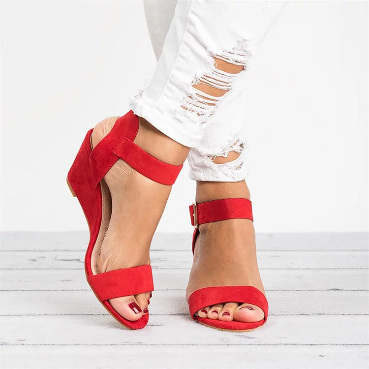 Women’s Spring Ankle Strap Wedge Sandals