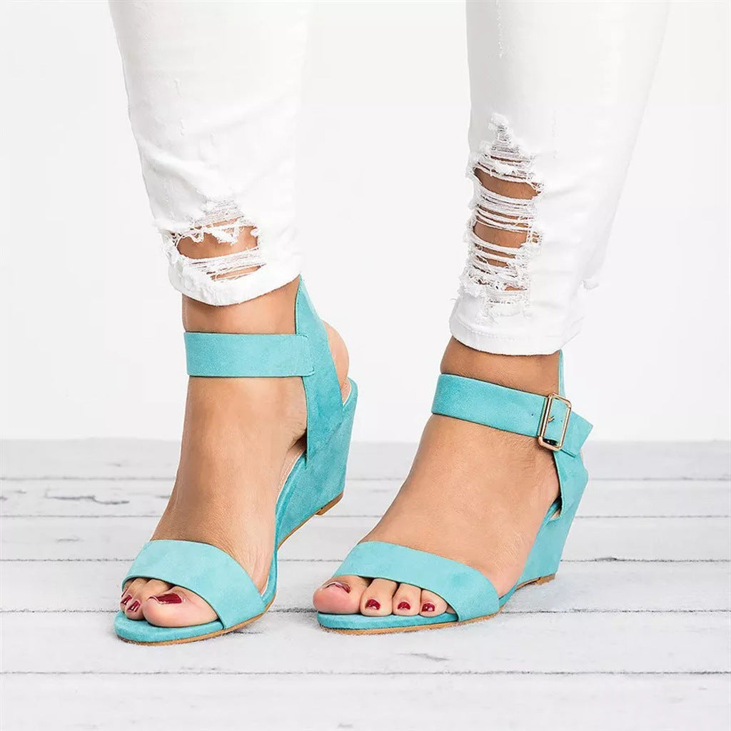 Women’s Spring Ankle Strap Wedge Sandals