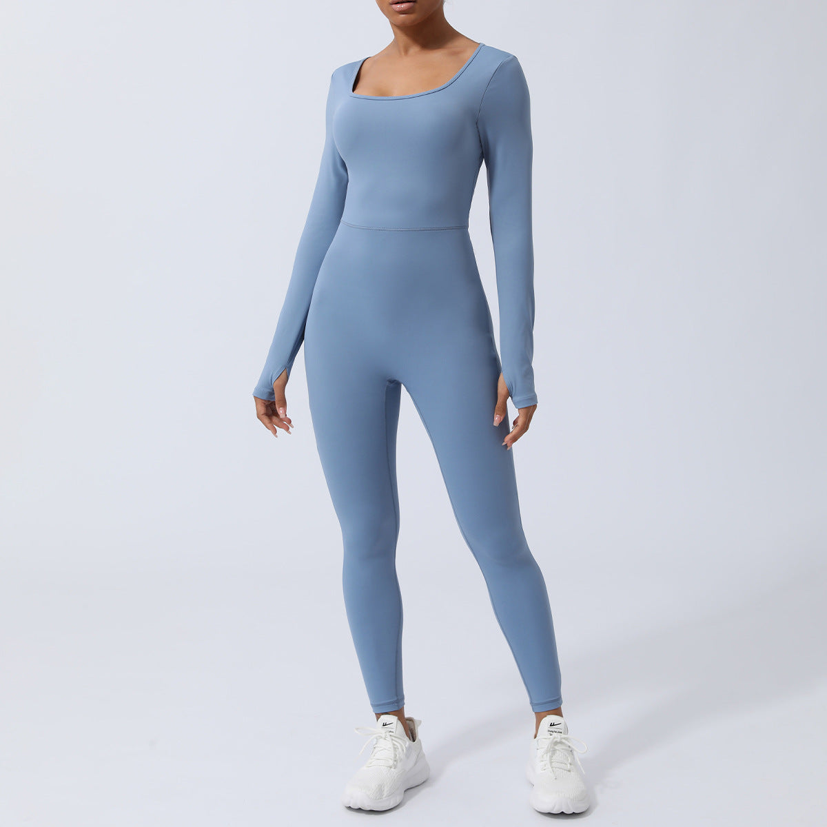 Women's Bold Cut-Out Bodysuit - Long Sleeve Snap-Crotch Leotard