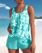 Tankini for Women – Comfortable 2-Piece Swimsuit with Padded Cups & Flattering Cut