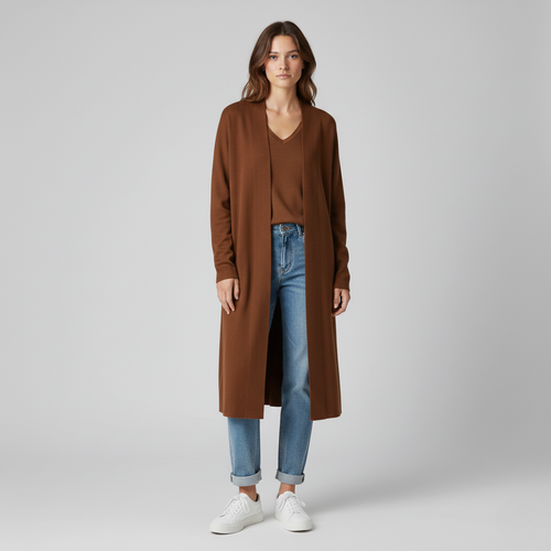 Longline Open-Front Coatigan