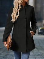 Timeless Elegant Tailored Wool Jacket