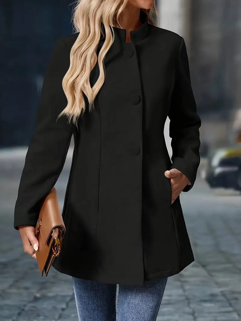 Timeless Elegant Tailored Wool Jacket
