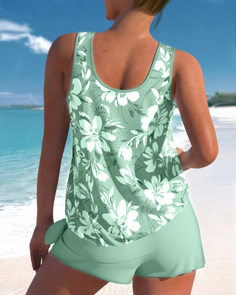 Tankini for Women – Comfortable 2-Piece Swimsuit with Padded Cups & Flattering Cut