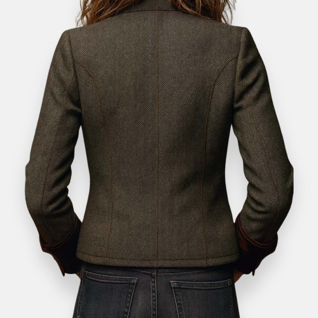 Tailored Cotton Utility Field Jacket