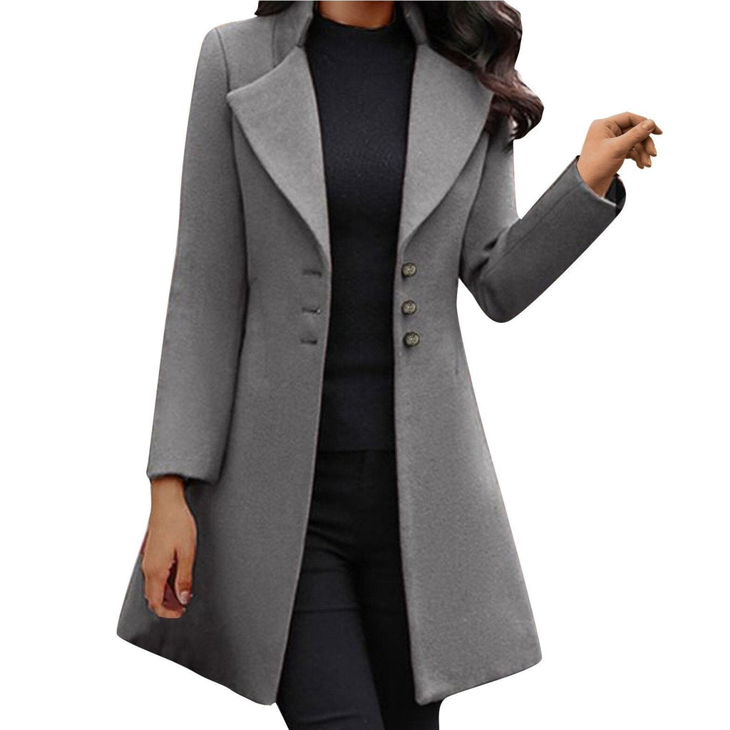Elegant Stylish Long-Sleeve Everyday Jacket