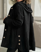 Hooded Corduroy Casual Warm Jacket