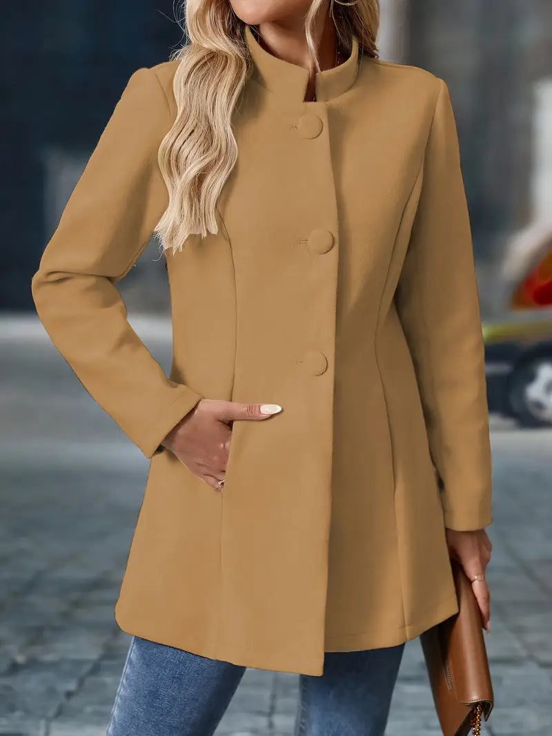 Timeless Elegant Tailored Wool Jacket