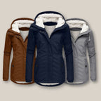 Warm Fleece-Lined Padded Winter Jacket