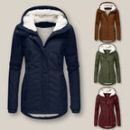 Warm Fleece-Lined Padded Winter Jacket
