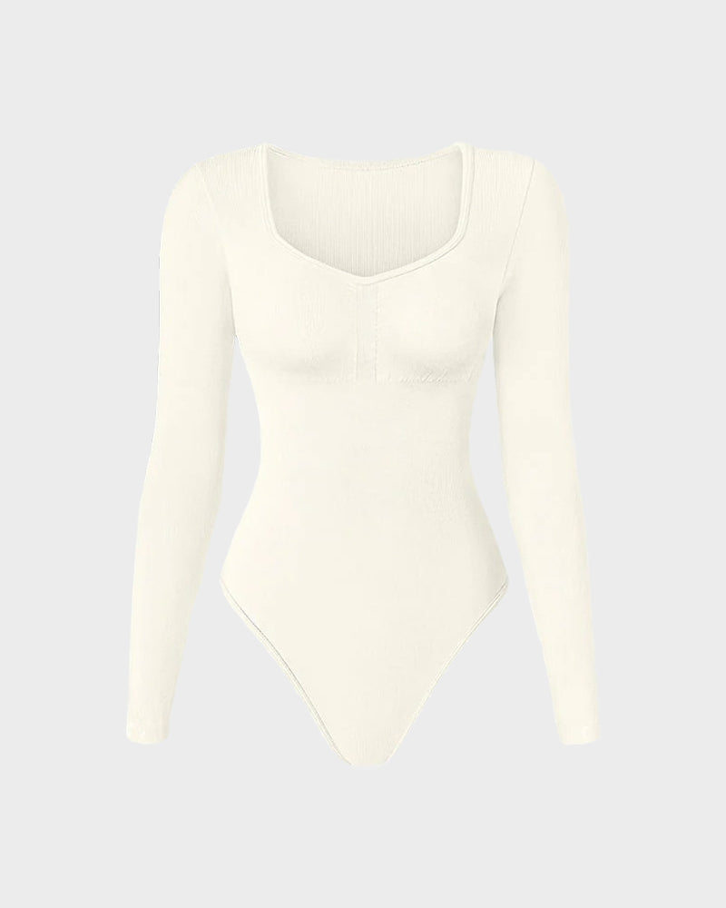 Sculpting V-Neck Bodysuit