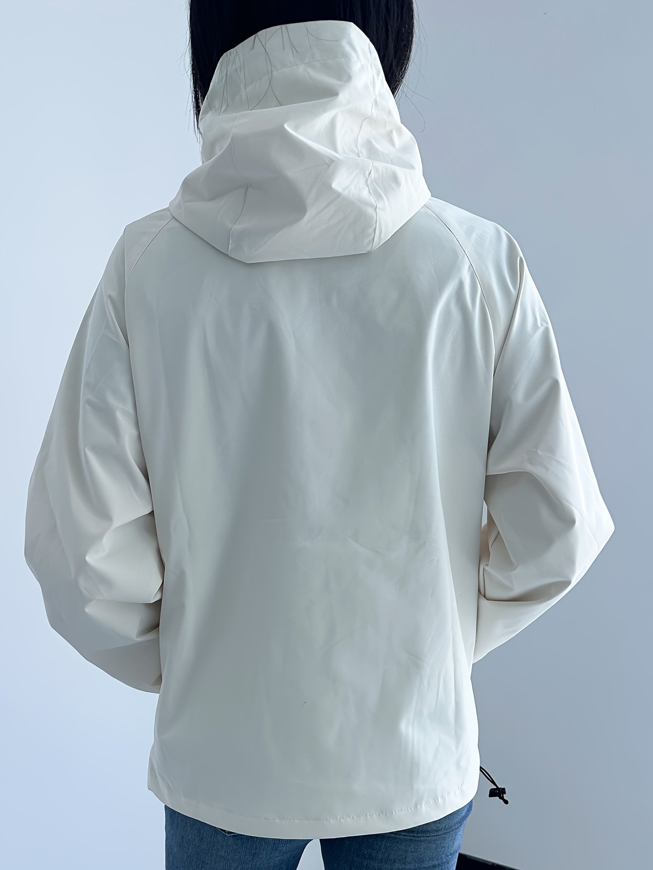 Windproof Hooded Waterproof Rain Jacket