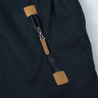 Hooded Zip Drawstring Winter Parka
