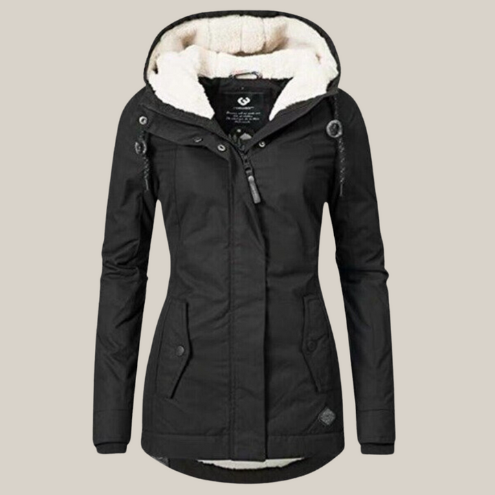 Warm Fleece-Lined Padded Winter Jacket