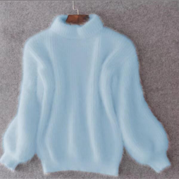 Comfortable Loose Knitted Wool Jumper