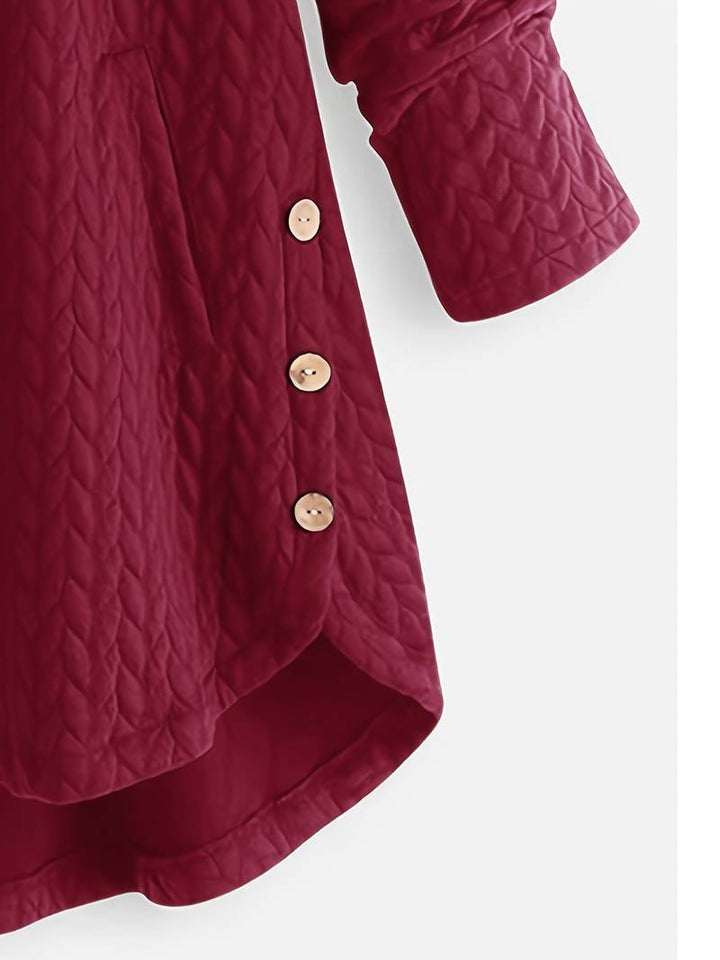 Cozy Elegant Quilted Hooded Jacket