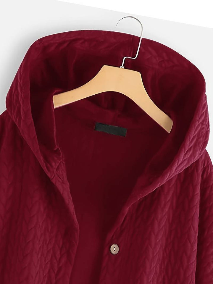 Cozy Elegant Quilted Hooded Jacket