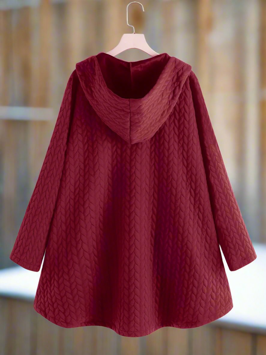 Cozy Elegant Quilted Hooded Jacket