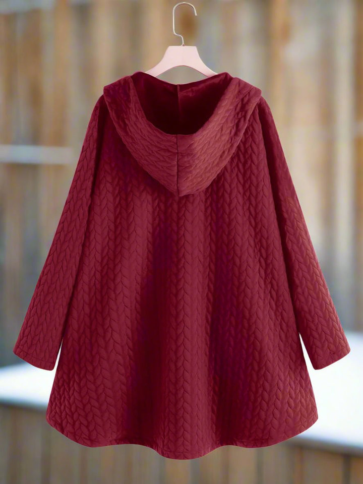 Cozy Elegant Quilted Hooded Jacket