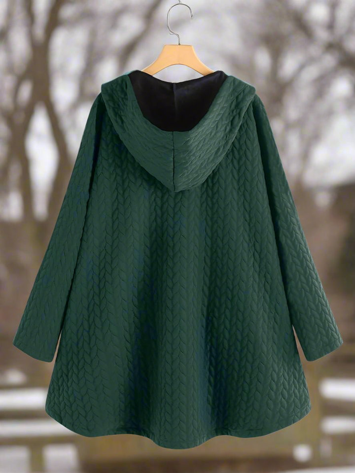 Cozy Elegant Quilted Hooded Jacket