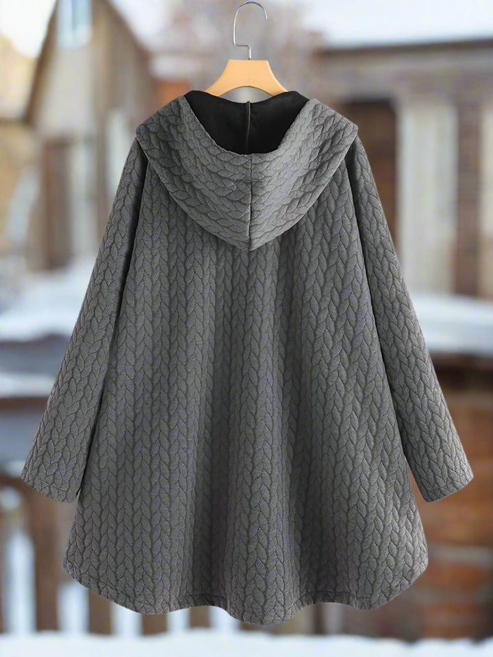 Cozy Elegant Quilted Hooded Jacket