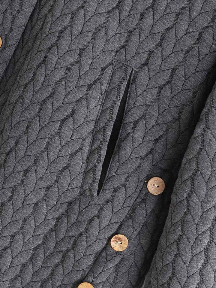 Cozy Elegant Quilted Hooded Jacket