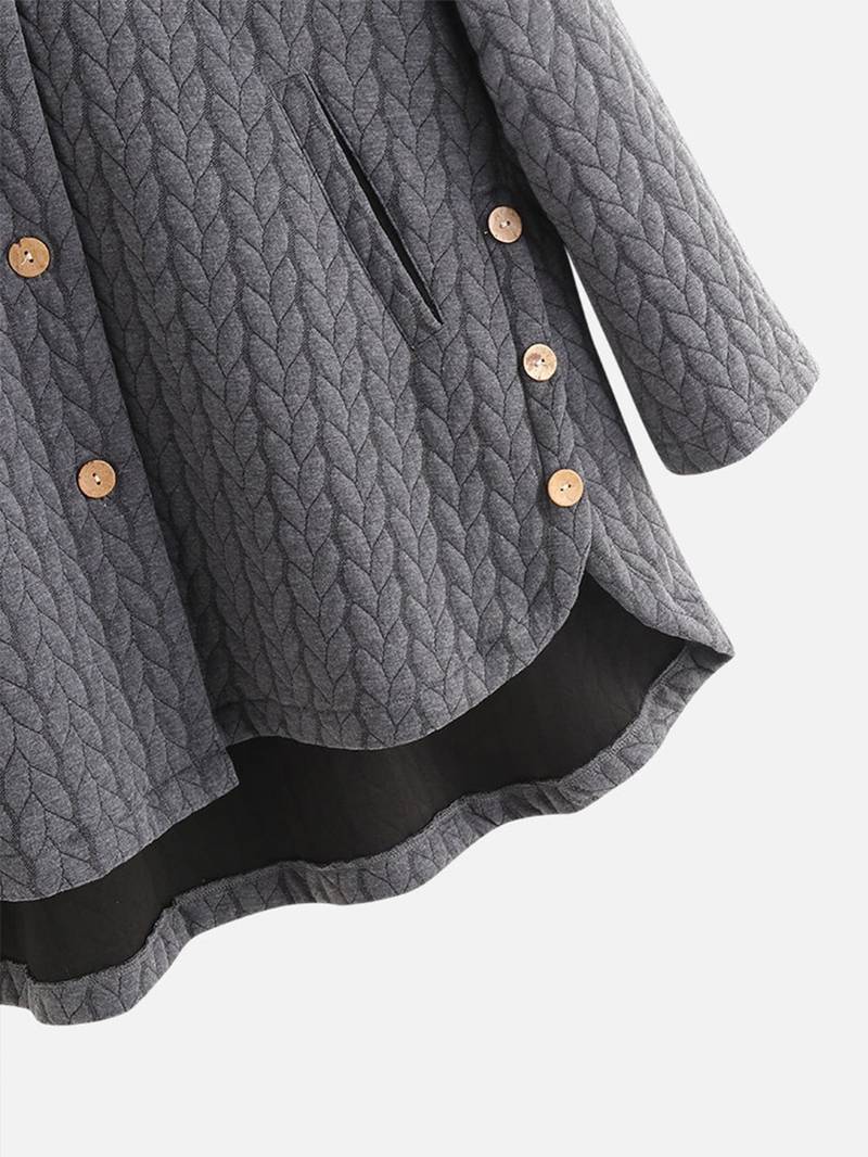 Cozy Elegant Quilted Hooded Jacket