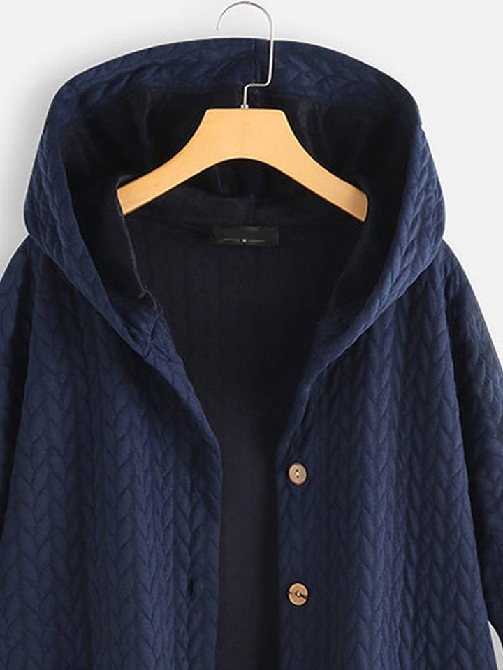 Cozy Elegant Quilted Hooded Jacket