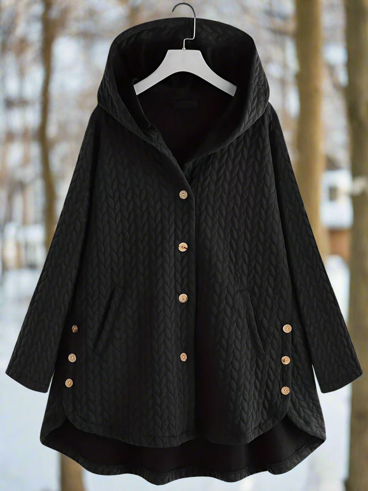 Cozy Elegant Quilted Hooded Jacket