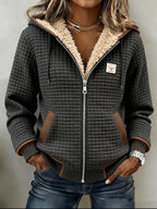 Polar Fleece Thermal Hooded Jacket