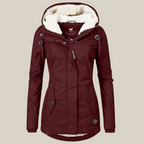 Warm Fleece-Lined Padded Winter Jacket