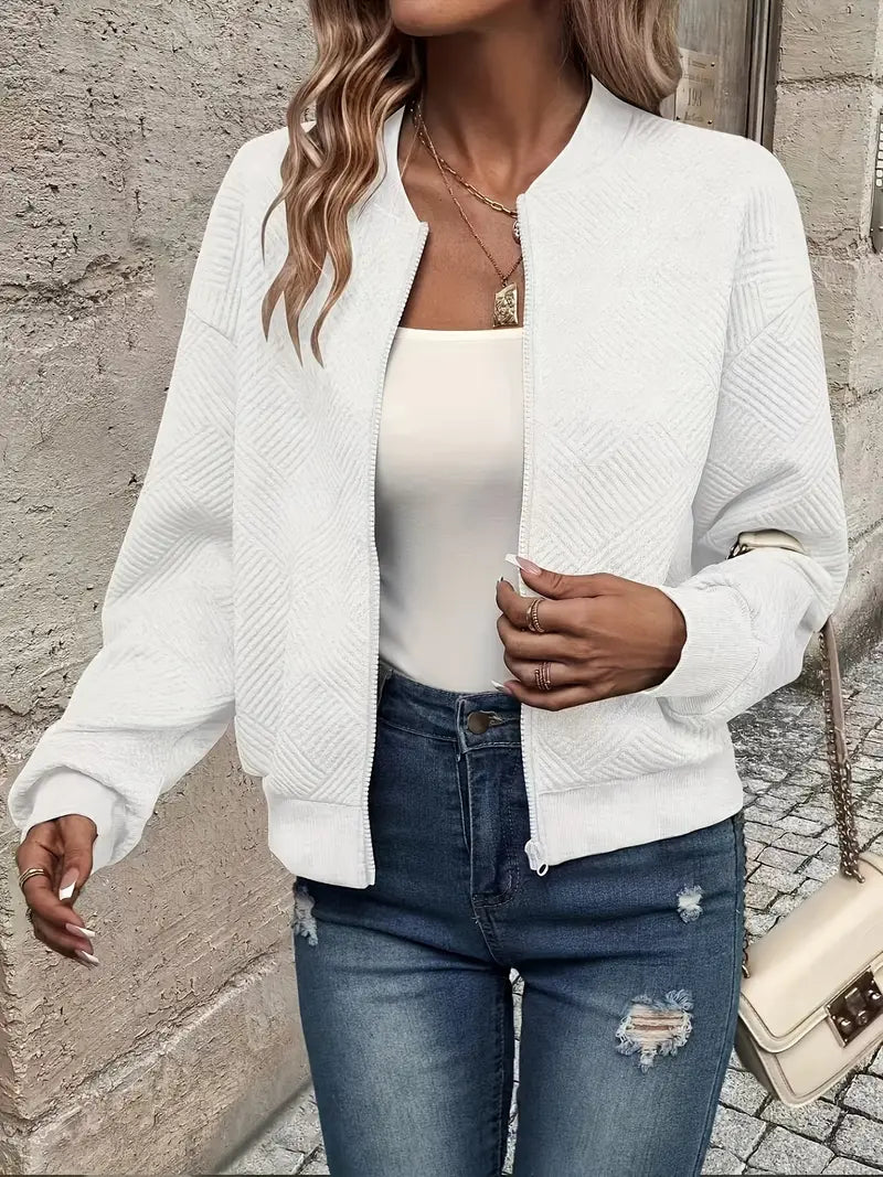Casual Zip-Up Windbreaker Sports Jacket