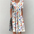 Women’s Summer Cotton Dress with Breathable Fabric and Timeless Fit