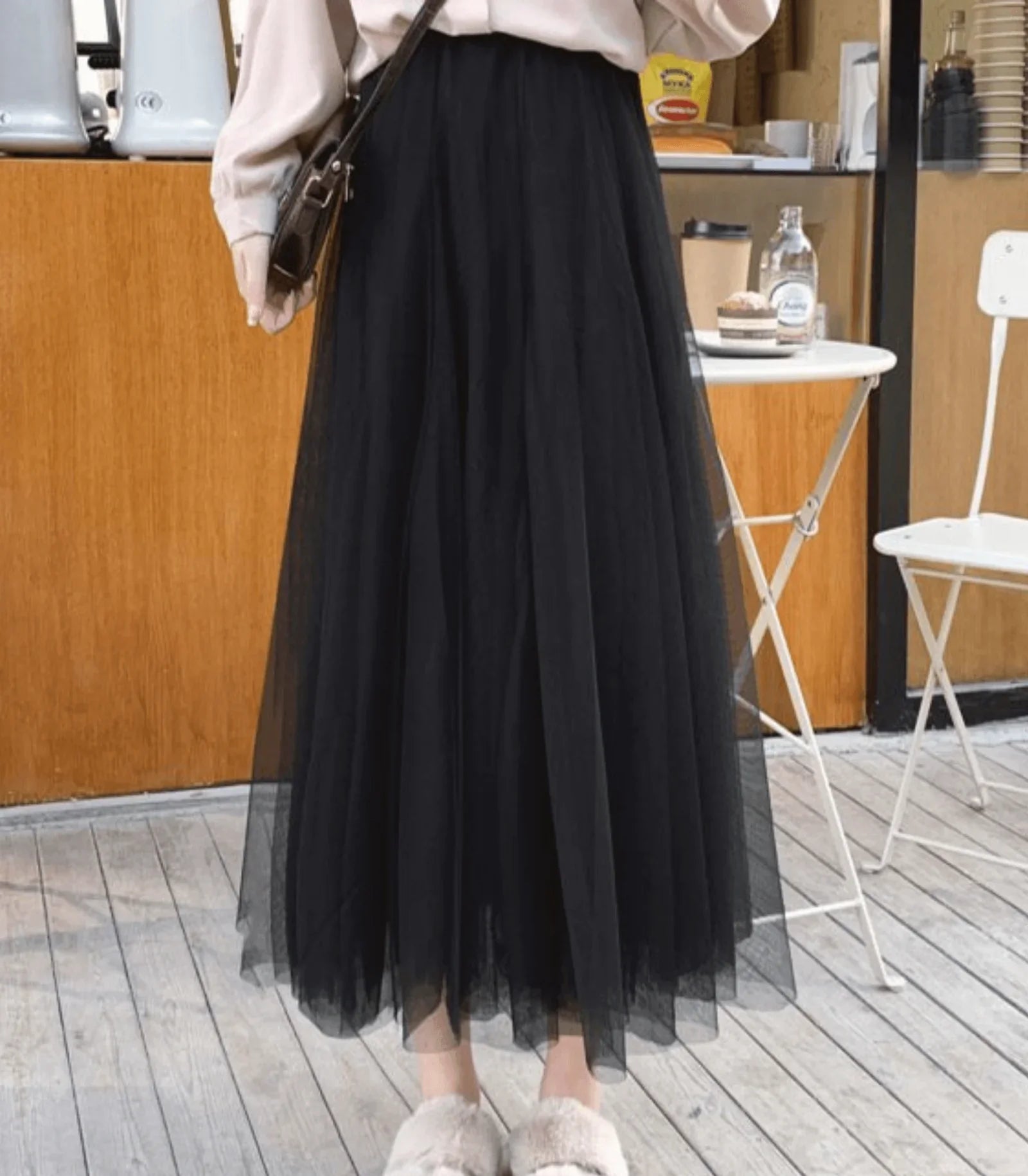 Women’s Tulle Midi Skirt