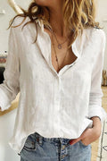 Women’s Linen Blouse