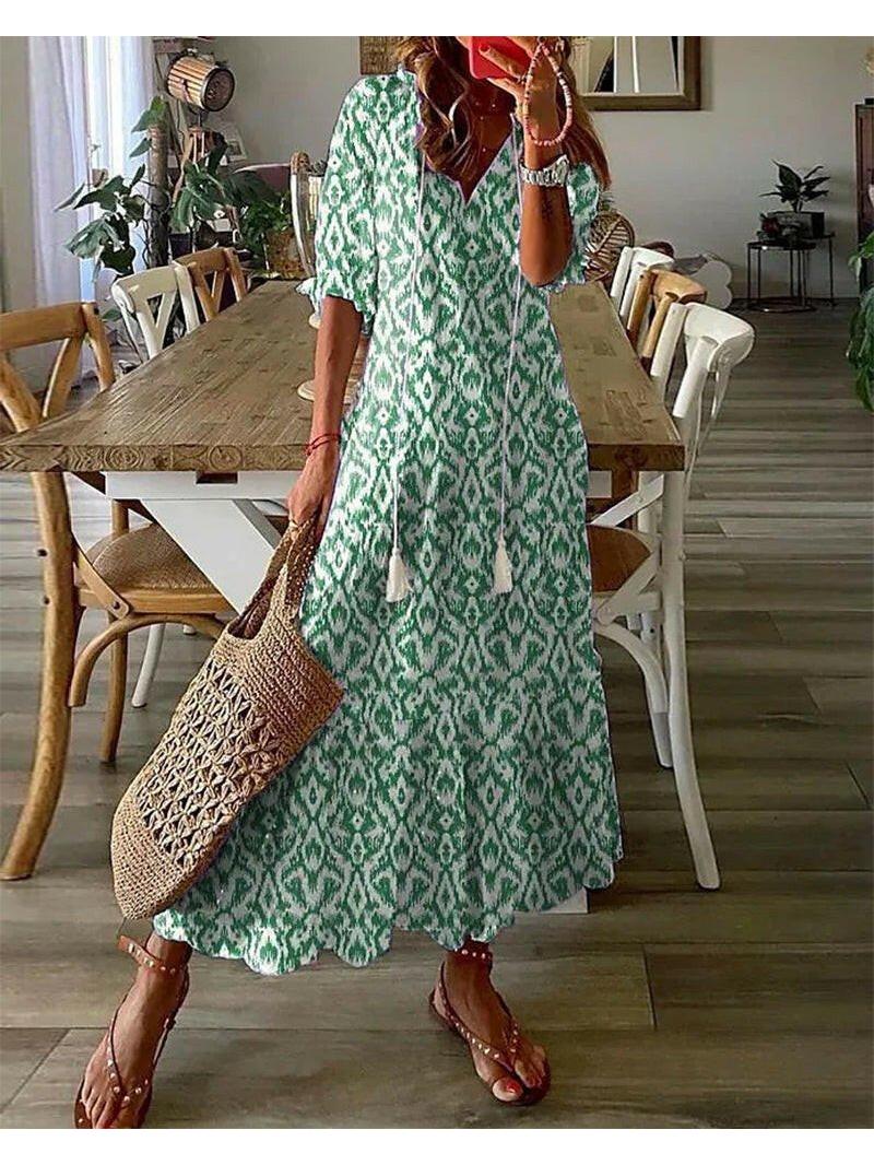 Women’s Boho Maxi Dress