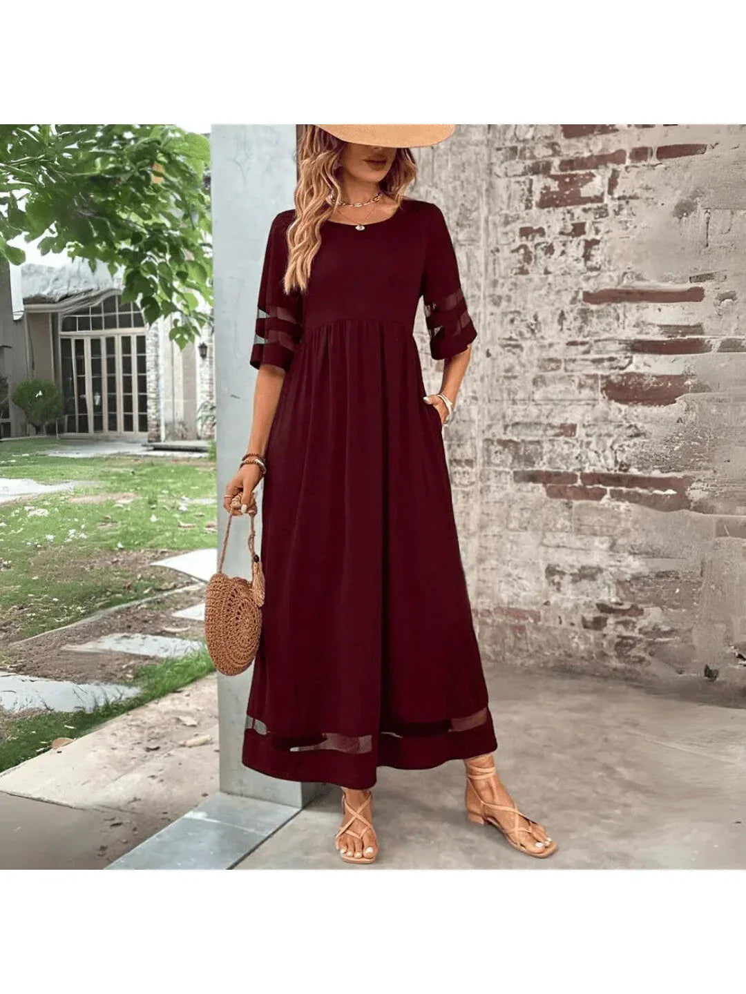 Women’s Tummy Control Maxi Dress