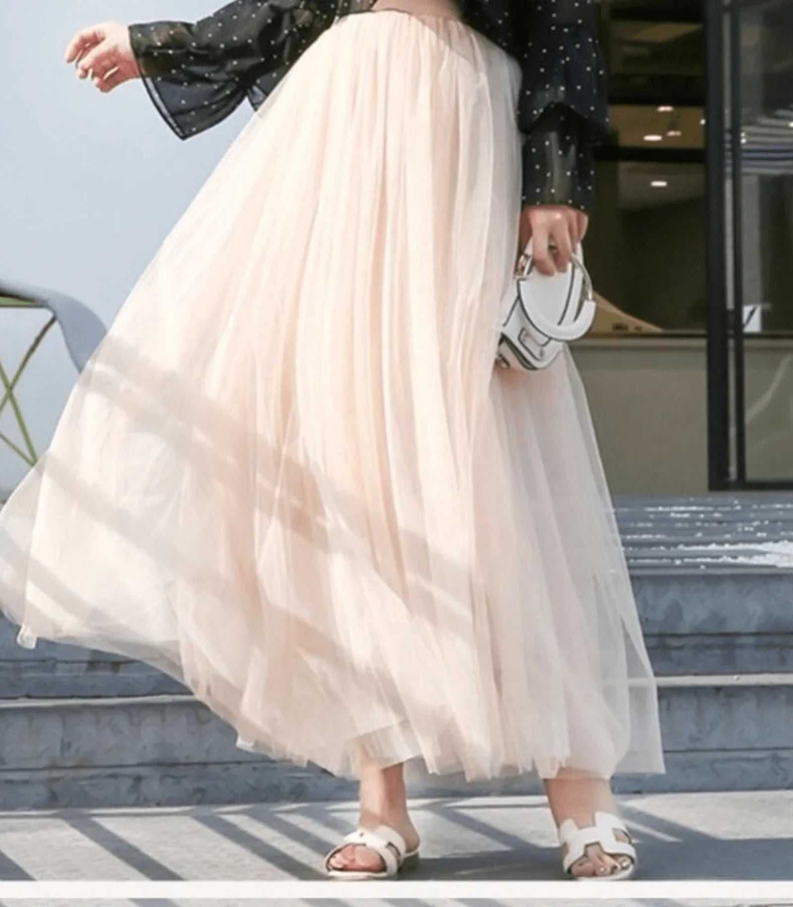 Women’s Tulle Midi Skirt