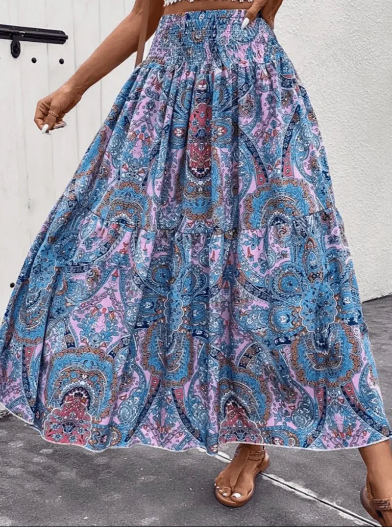 Women’s Boho Maxi Skirt