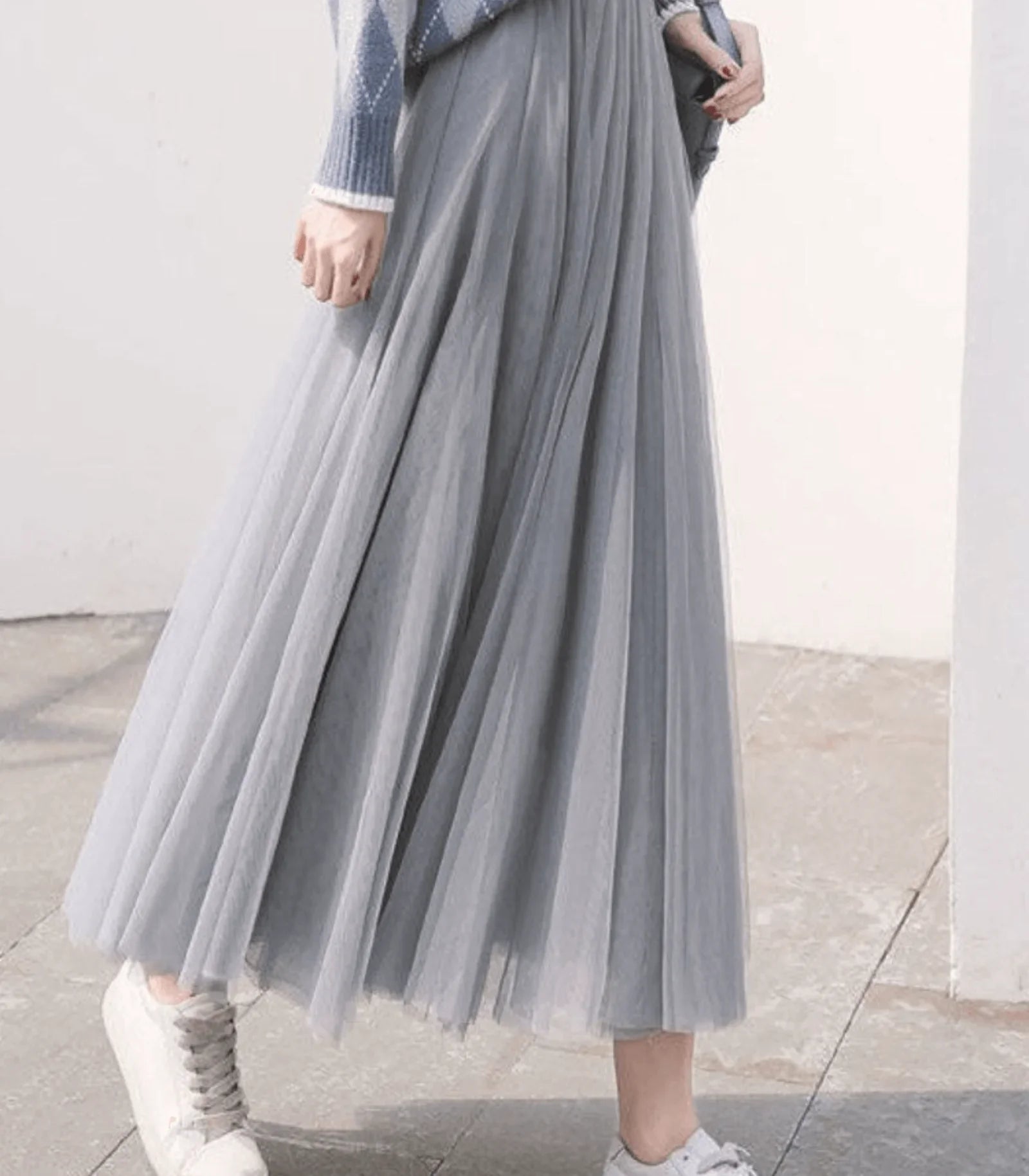 Women’s Tulle Midi Skirt