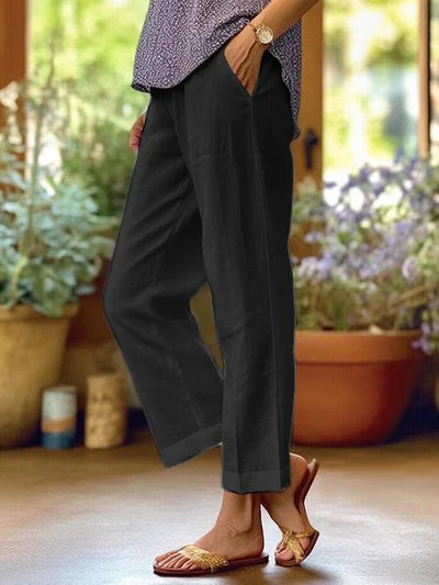 Women’s Linen Wide Leg Pants