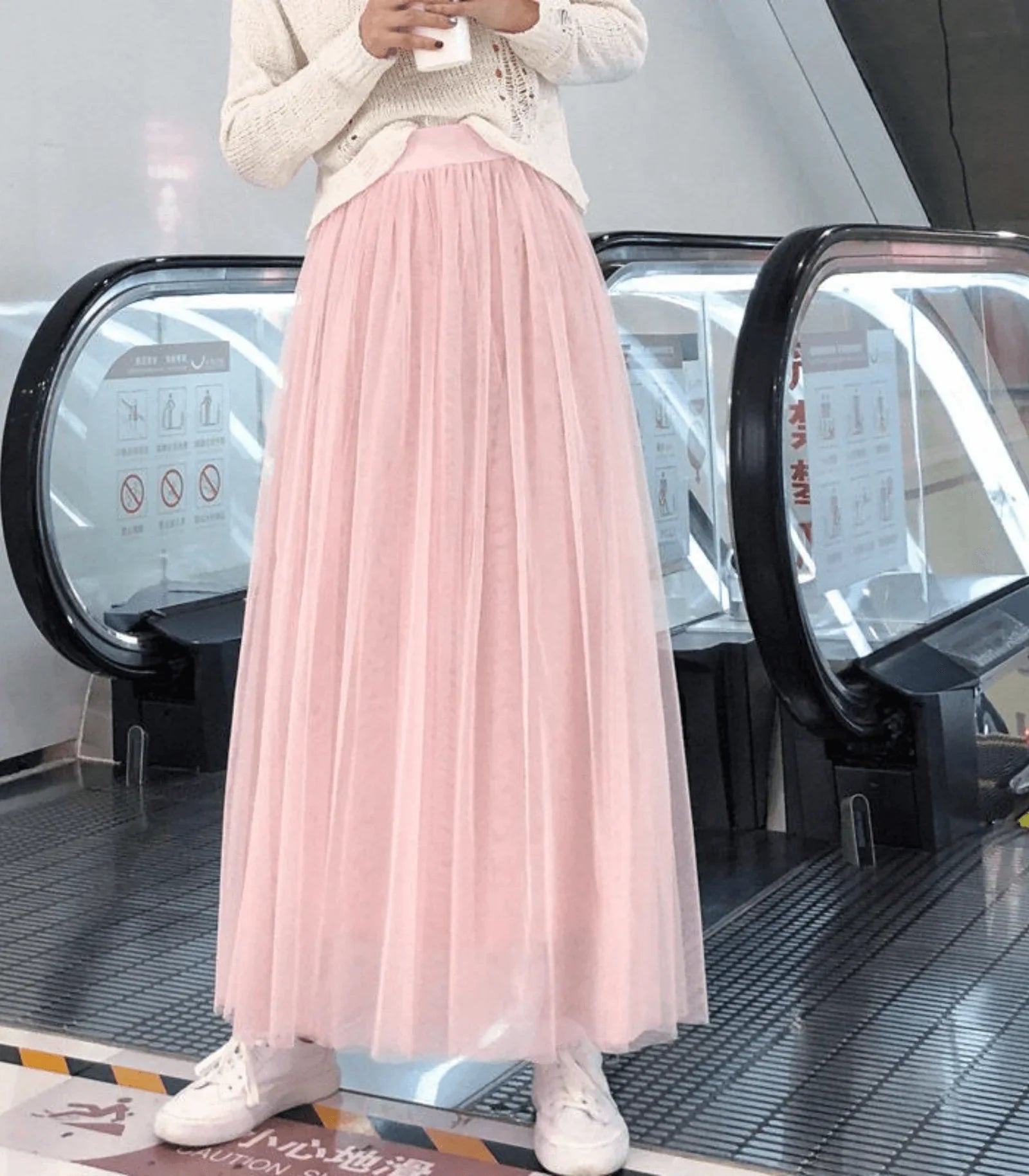 Women’s Tulle Midi Skirt